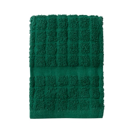 RITZ Concepts Solid Dish Cloth 100% Cotton Terry Dark Green 25320